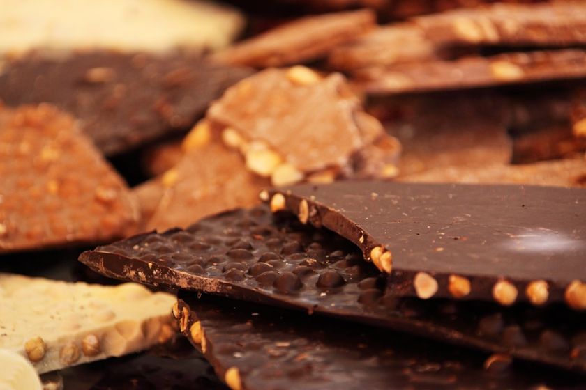 Healthy chocolate thanks to additives